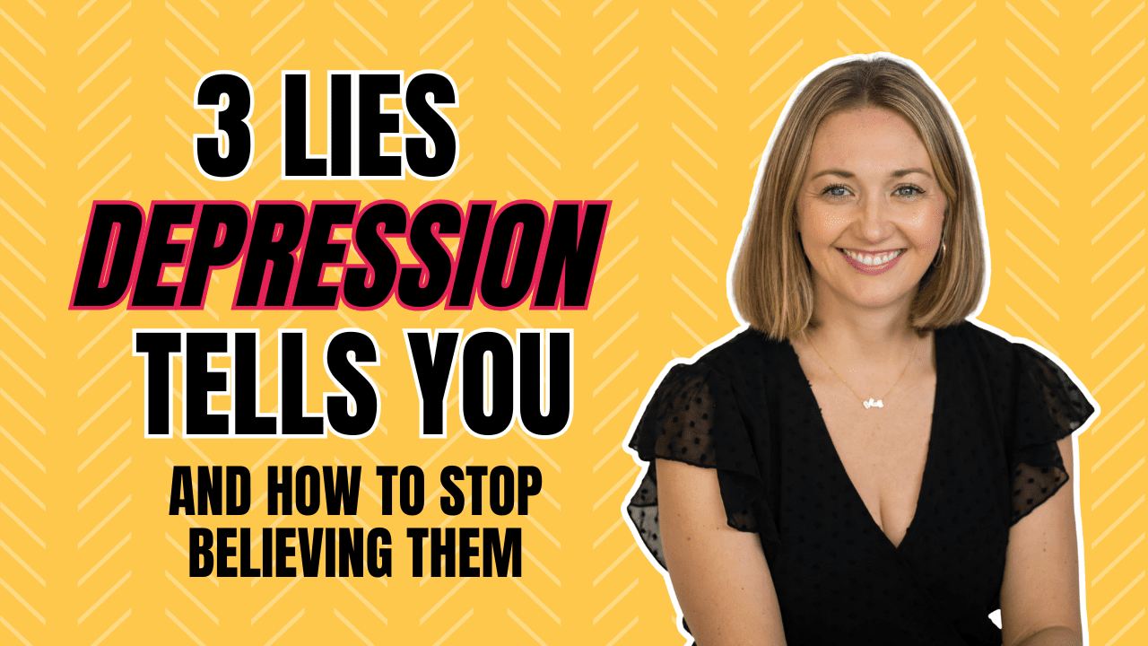 The 3 Lies Depression Tells You Every Day | Ep. 456 - Therapy ...